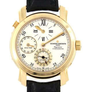 ヴァシュロンコンスタンタン(VACHERON CONSTANTIN)のヴァシュロン･コンスタンタン マルタデュアルタイムレギュレーター YG 42005/000J-8901 YG 自動巻(腕時計(アナログ))