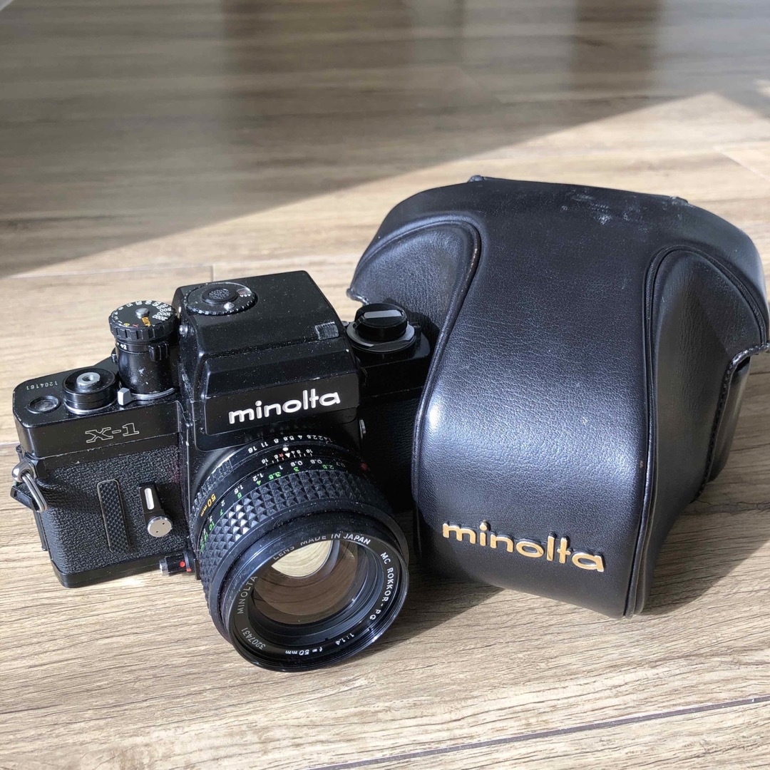 ソブリン債 最終値下げ!minolta X-1 ミノルタ 1:1.4 50㎜ カメラ