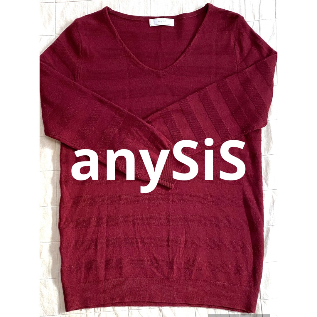 anySiS(エニィスィス)のanySiS セーター　sizeM レディースのトップス(ニット/セーター)の商品写真