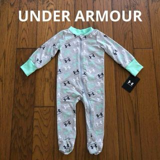 アンダーアーマー(UNDER ARMOUR)の激レア！UNDER ARMOUR新品ベビー用足付きロンパース　カバーオール(カバーオール)