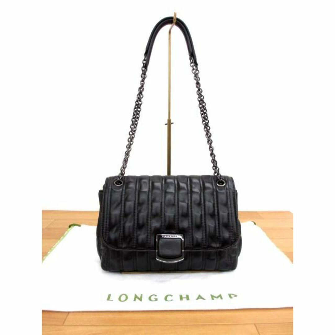 セール大人気 美品 ロンシャン LONGCHMP ブリオッシュ 2way ショルダー