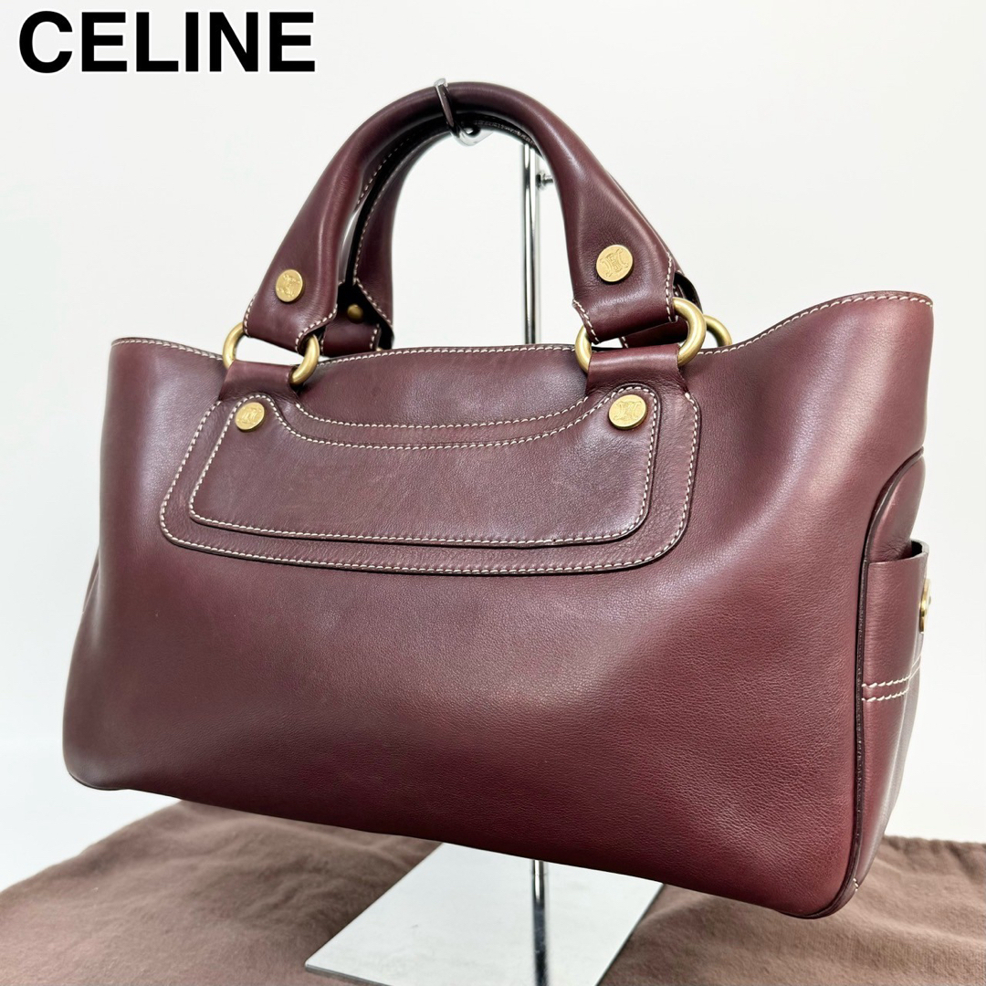 celine(セリーヌ)の23K28 CELINE セリーヌ ブギーバッグ ハンドバッグ レザー レディースのバッグ(ハンドバッグ)の商品写真