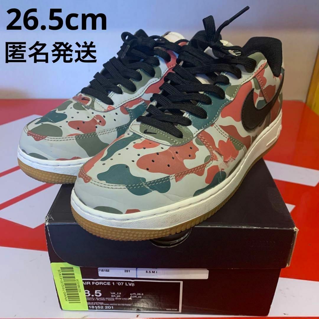 NIKE(ナイキ)のNIKE AIR FORCE 1 '07 LV8 DUCK CAMO 26.5 メンズの靴/シューズ(スニーカー)の商品写真