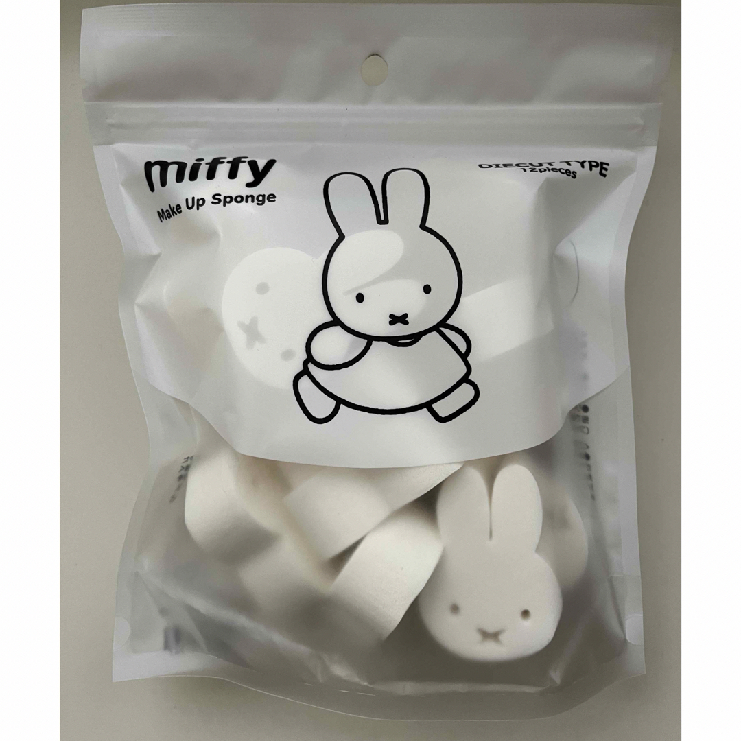 miffy(ミッフィー)のミッフィー　メイクアップスポンジ コスメ/美容のメイク道具/ケアグッズ(パフ・スポンジ)の商品写真