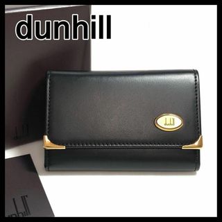 ダンヒル(Dunhill)の【新品未使用】dunhill ダンヒル 6連キーケース レザー ブラック メンズ(キーケース)