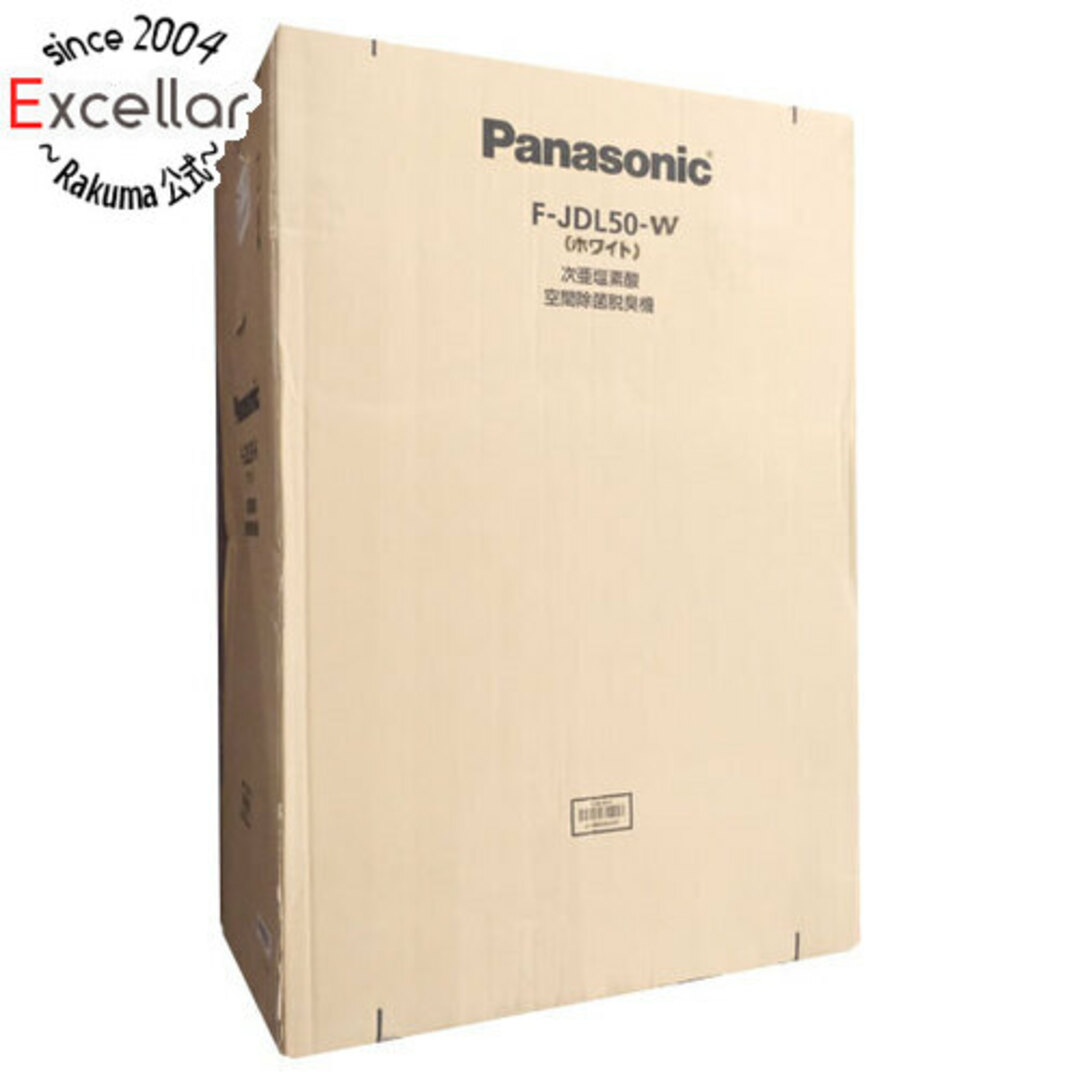 仕様Panasonic　次亜塩素酸 空間除菌脱臭機 ジアイーノ　F-JDL50-W　ホワイト