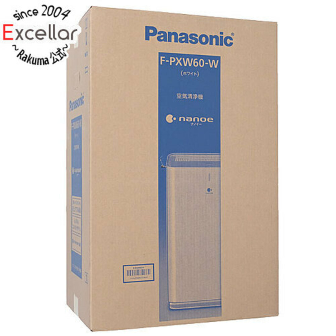 Panasonic 空気清浄機 ナノイー搭載 F-PXW60-W ホワイト Panasonic 空気清浄機 ナノイー搭載 F-PXW60-W ホワイト