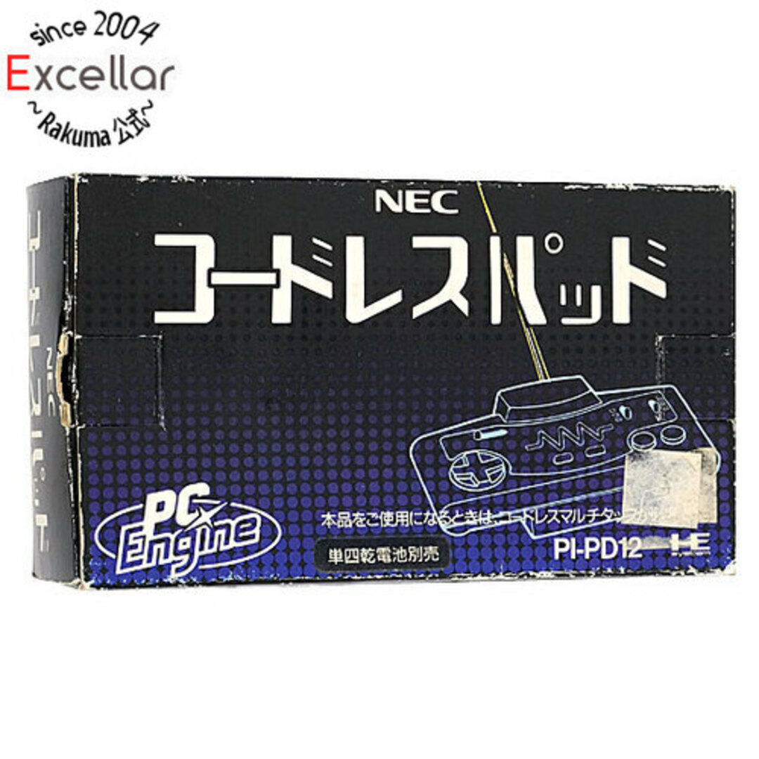 PCエンジンコードレスパッド【新品訳あり(箱きず・やぶれ)】 NEC　PCエンジン コードレスパッド　PI-PD12