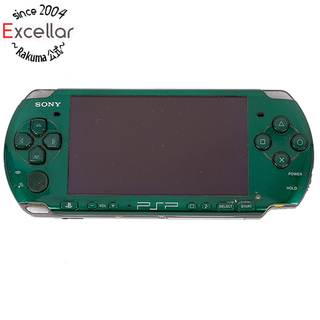 プレイステーションポータブル(PlayStation Portable)のSONY　PSP スピリティッド・グリーン PSP-3000 SG　ワケあり(携帯用ゲーム機本体)