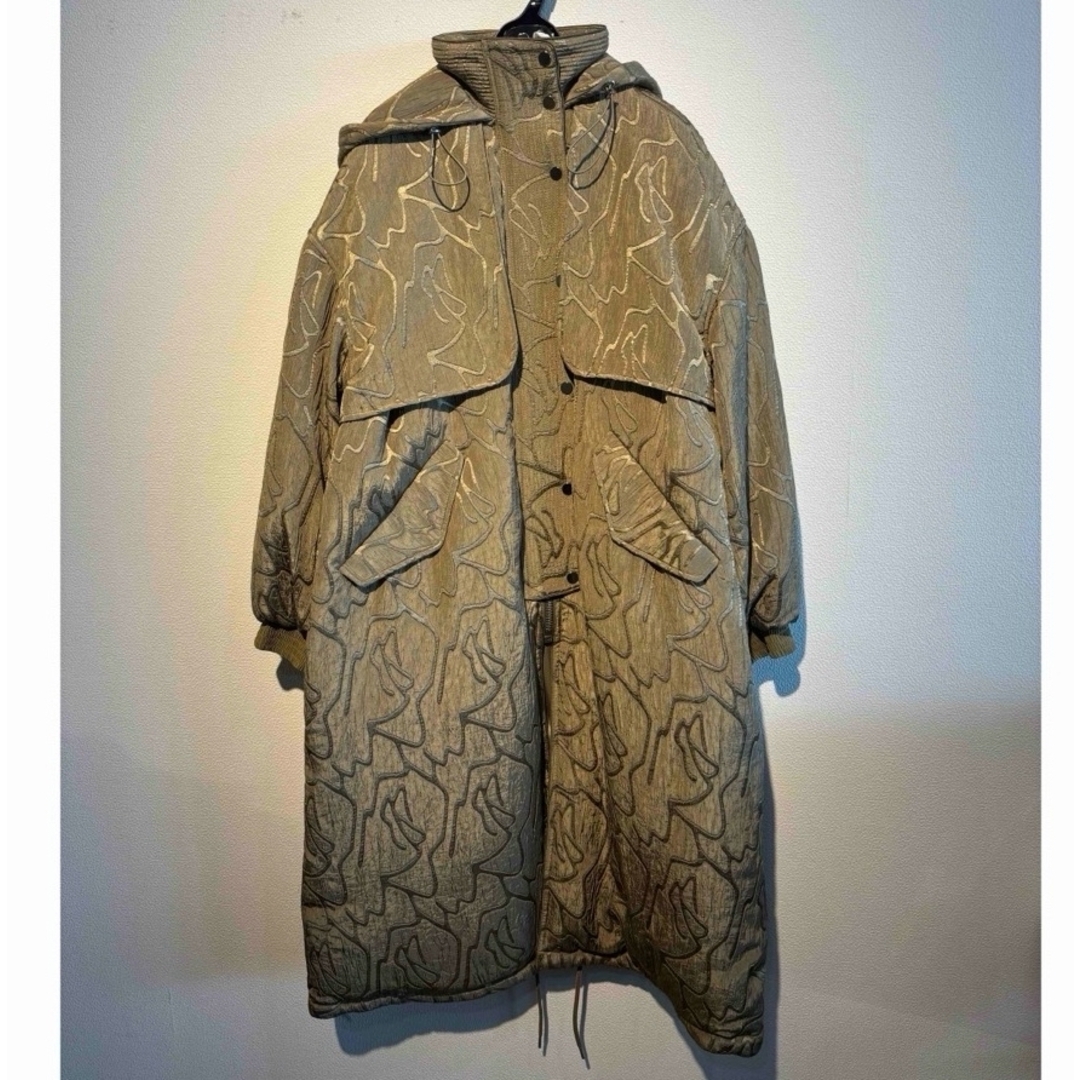 T0987 TODAYFULトゥデイフル Jacquard Down Coatジャケット/アウター