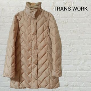 TRANS WORK - 【トランスワーク/美品】3wayダウンコート【キルティング