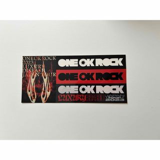 ONE OK ROCK ワンオク2018 DVDステッカー付ステッカー付きです