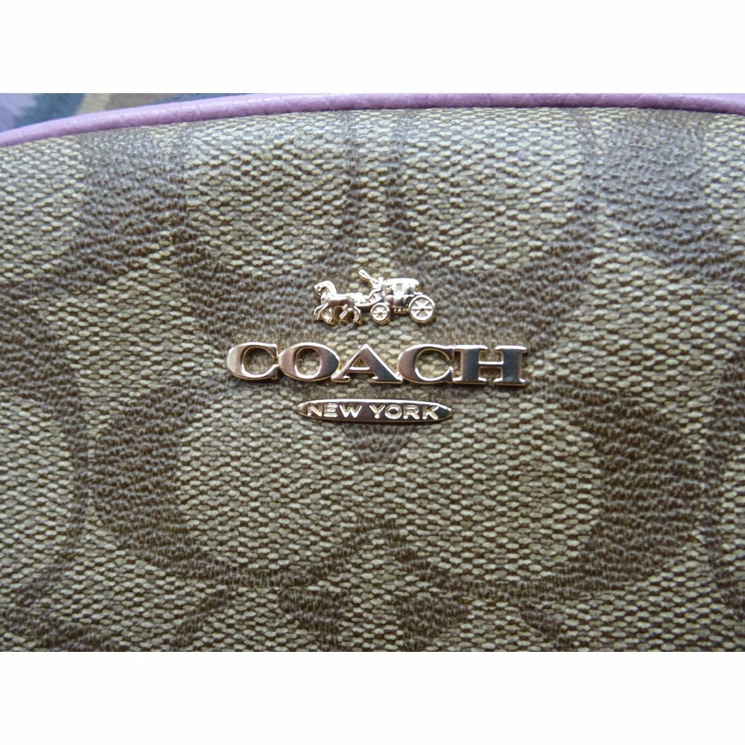 COACH(コーチ)のK天004/ COACH ファセット シグネチャー リュック レザー  レディースのバッグ(リュック/バックパック)の商品写真