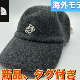 ザノースフェイス(THE NORTH FACE)の新品　ノースフェイス　キャップシティー ウール ボールキャップ 　 チャコール(キャップ)