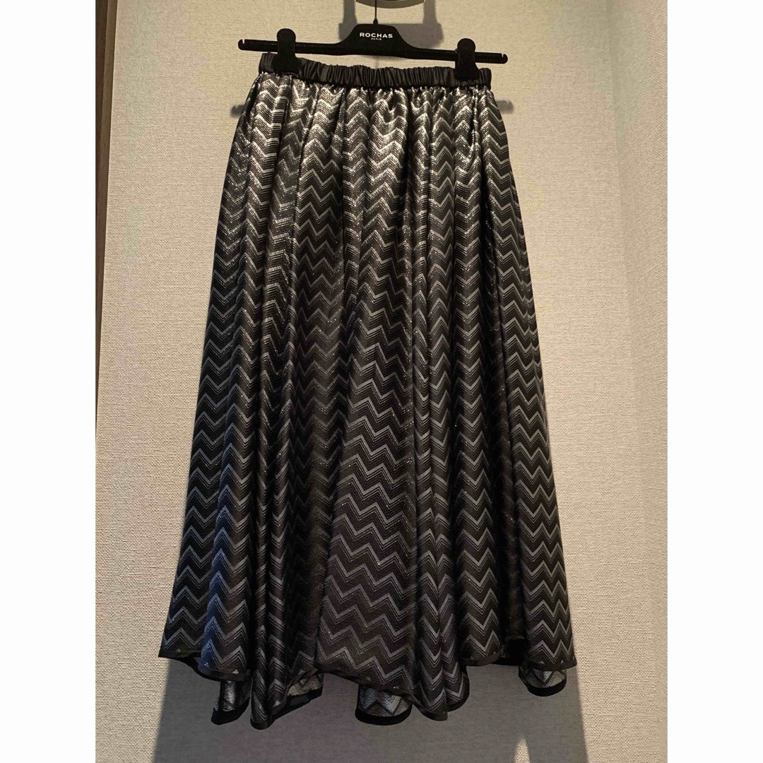 BLAMINK(ブラミンク)のblamink 華やかシルクスカート  38 新品 レディースのスカート(ロングスカート)の商品写真
