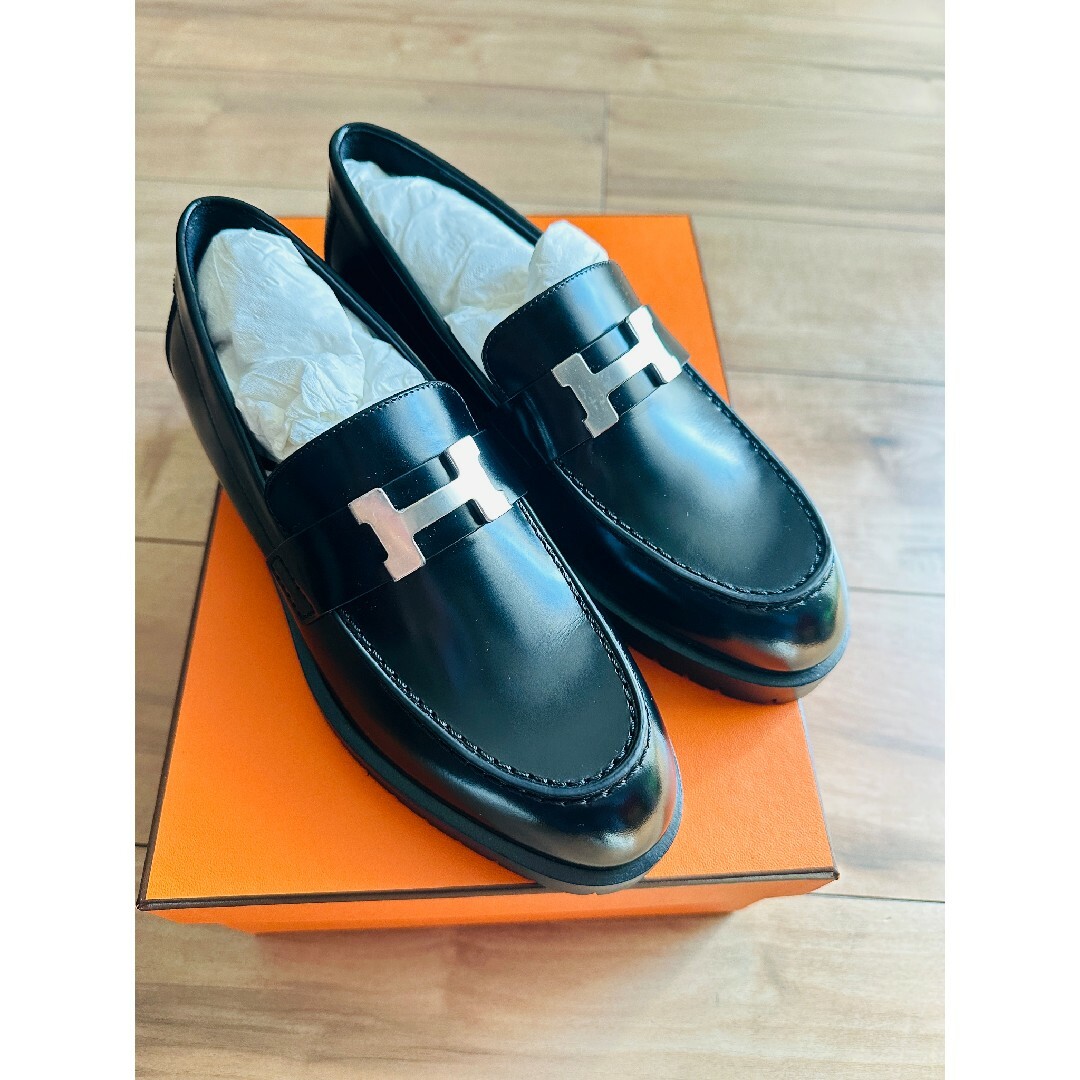 Hermes(エルメス)の新品 エルメス HERMES   ローファー　モカシン 《フォーブル》35 レディースの靴/シューズ(ローファー/革靴)の商品写真