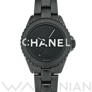 シャネル(CHANEL)の中古 シャネル CHANEL H7418 ブラック メンズ 腕時計(腕時計(アナログ))