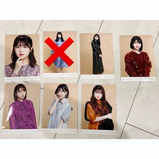 乃木坂　生写真　7枚セット(アイドルグッズ)