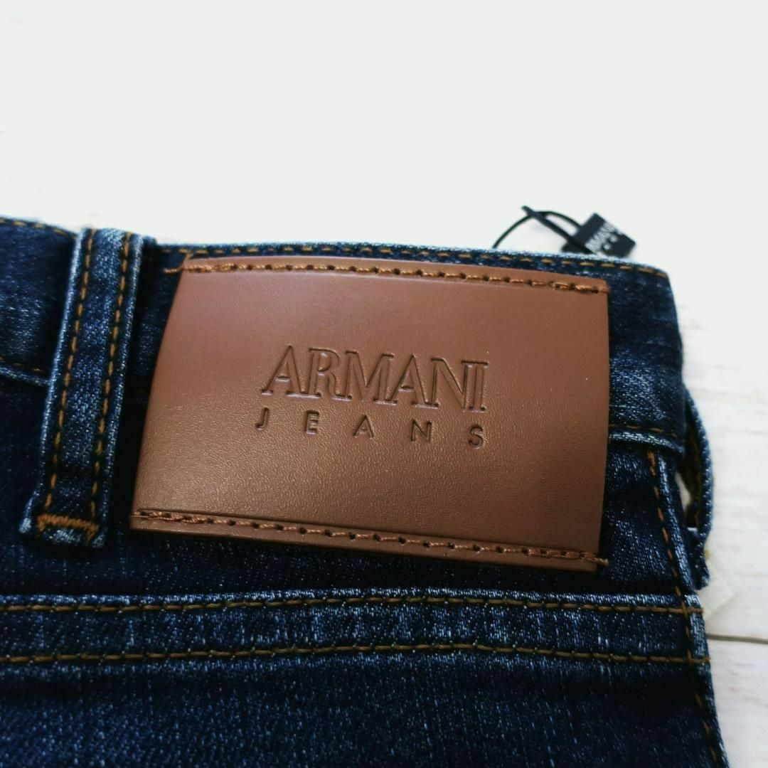 新品 ARMANI JEANS J45 極上美脚スリム ストレッチ デニムW28チュニジア参考定価