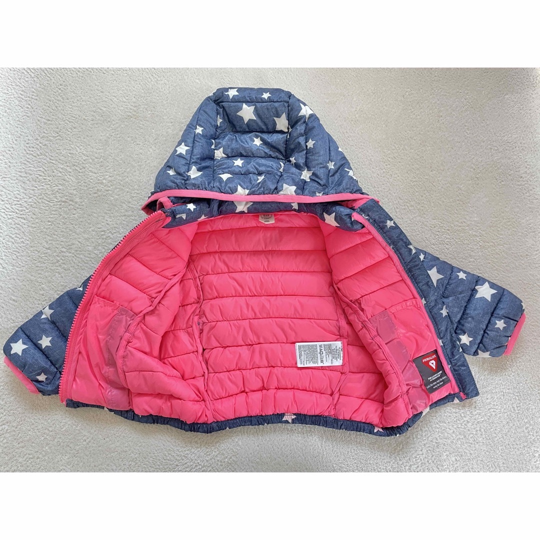 babyGAP(ベビーギャップ)のbabyGAP ベビーギャップ　アウター　星柄　ジャンパー　スター キッズ/ベビー/マタニティのベビー服(~85cm)(ジャケット/コート)の商品写真