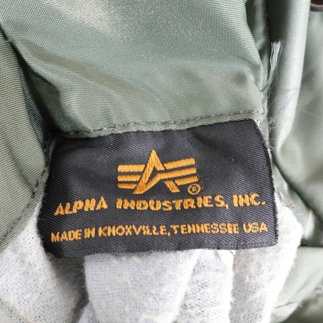 alpha(アルファ)のALPHA　MA-1 ブルゾン　アルファ　ミリタリージャケット メンズのジャケット/アウター(ミリタリージャケット)の商品写真