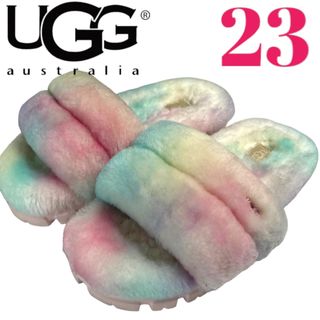 アグオーストラリア(UGG AUSTRALIA)のアグ　UGG  ゴゼッタウォーターカラーズ　サンダル　スリッパ　23cm (サンダル)