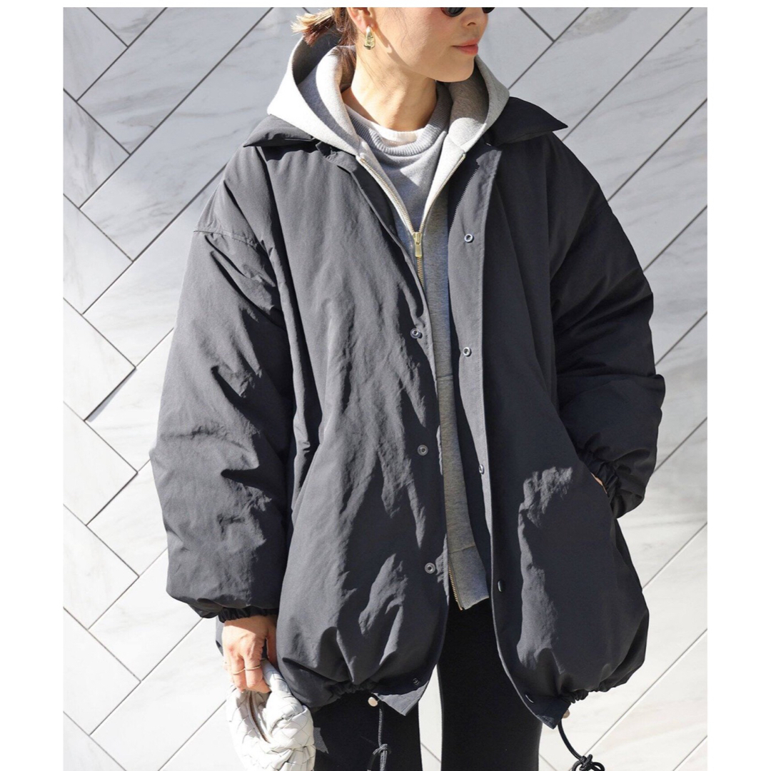 新品 【CALUX/キャラクス】 PUFFER COACH JACKETダウンジャケット