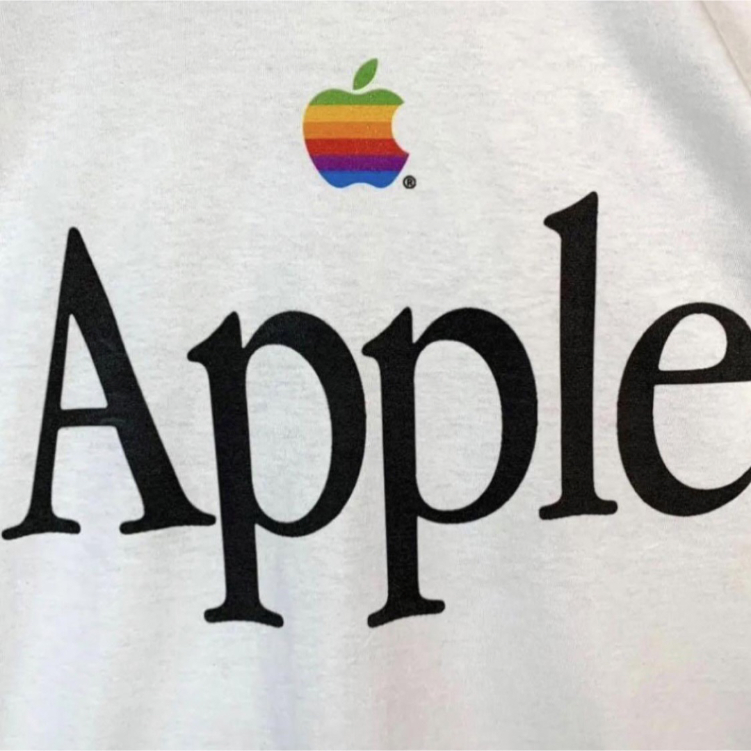 古着卸ロンティーロンTロングスリーブアップルTシャツAPPLE白XXL野村訓市ホワイト