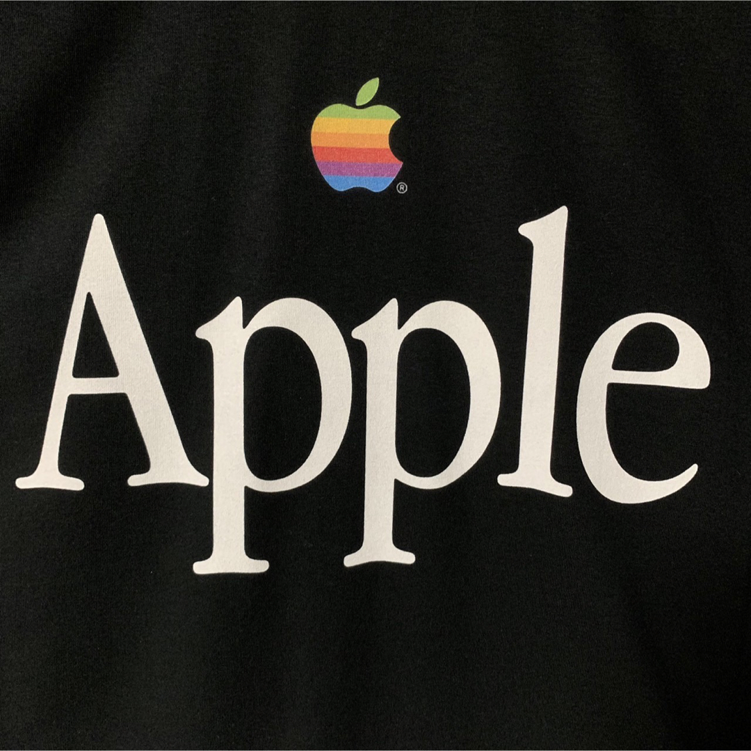 ロンTアップルロングスリーブTシャツトラビススコットAPPLE 白XLブラック黒映画