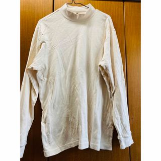 ユニクロ(UNIQLO)の大きい服　ユニクロ　UNIQLO 長袖　ハイネック　トップス　ロンT XL(Tシャツ/カットソー(七分/長袖))