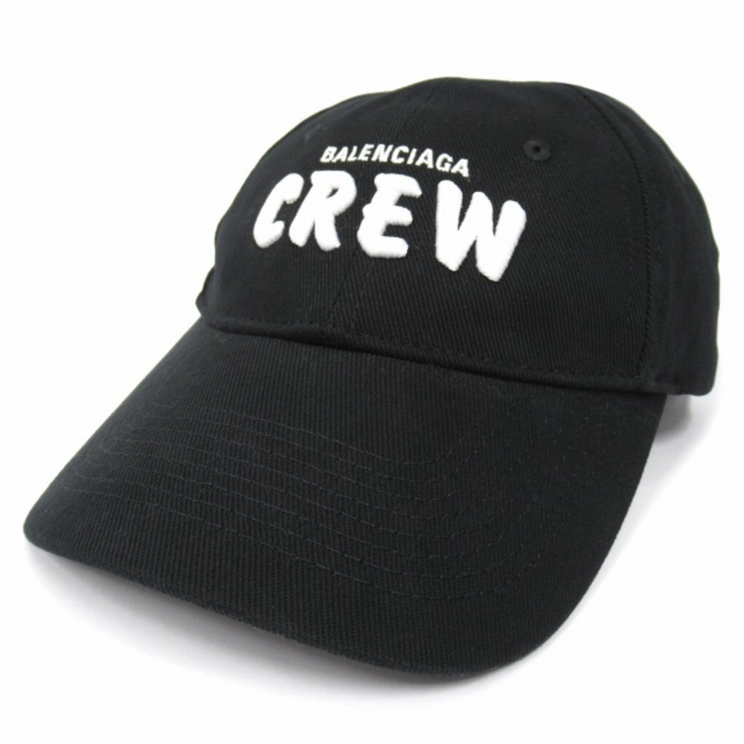 7cm頭周り美品 バレンシアガ BALENCIAGA CREW キャップ 帽子 L ◆12