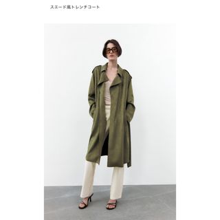 ザラ トレンチコート(レディース)（スエード）の通販 100点以上 | ZARA