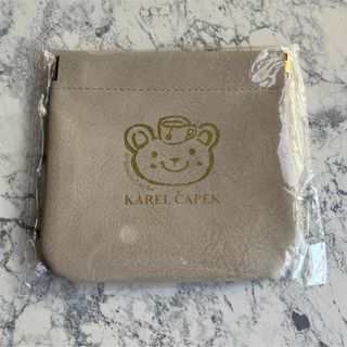 カレルチャペック(KarelCapek)のカレルチャペック紅茶店　ミニポーチ　くま(ノベルティグッズ)