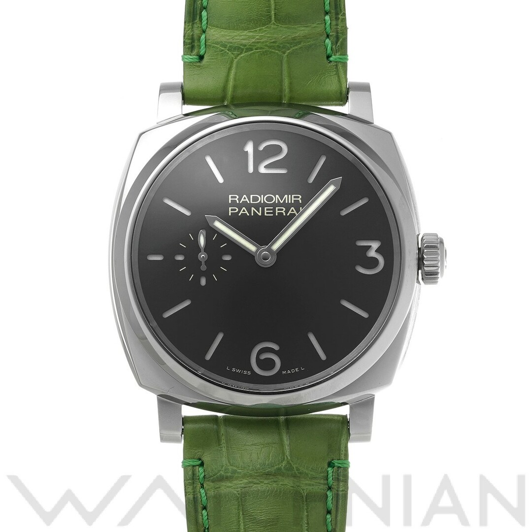 OFFICINE PANERAI(オフィチーネパネライ)の中古 パネライ PANERAI PAM00574 R番(2015年製造) ブラック メンズ 腕時計 メンズの時計(腕時計(アナログ))の商品写真