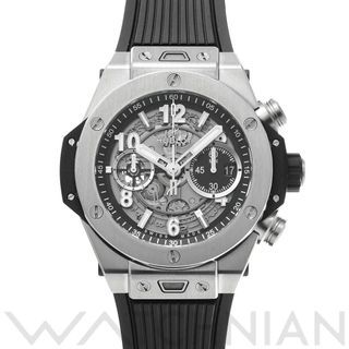 ウブロ(HUBLOT)の中古 ウブロ HUBLOT 421.NX.1170.RX マットブラックスケルトン メンズ 腕時計(腕時計(アナログ))