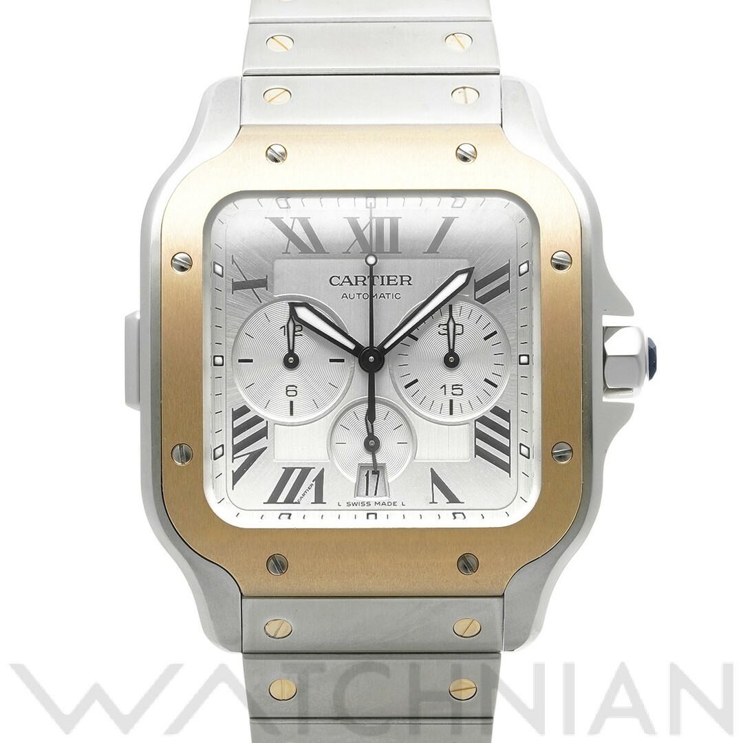 カルティエ CARTIER W2SA0008 シルバー メンズ 腕時計時計