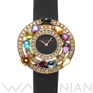 ブルガリ(BVLGARI)の中古 ブルガリ BVLGARI AE36D2CBL ブラック レディース 腕時計(腕時計)