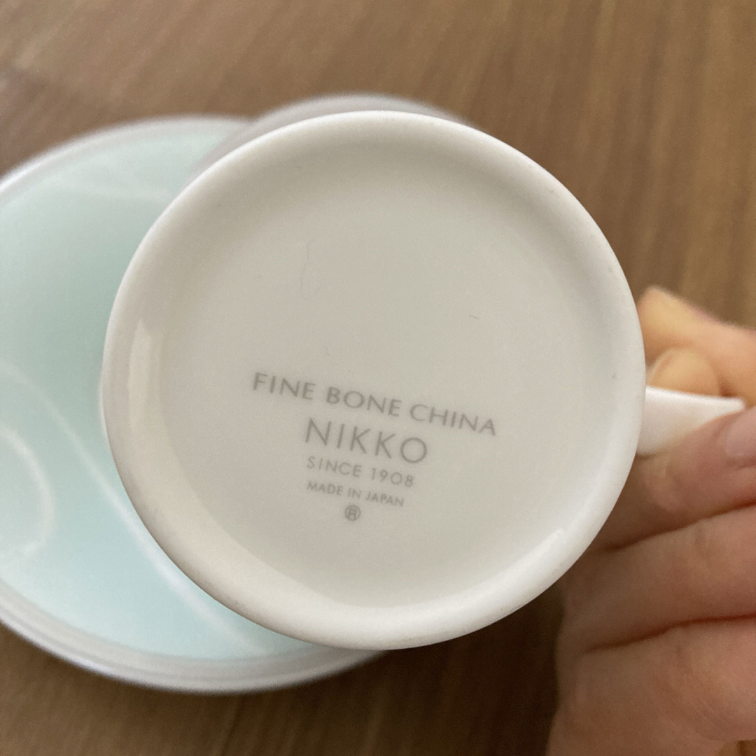 NIKKO(ニッコー)の美品　NIKKO  コーヒーカップ　2客 インテリア/住まい/日用品のキッチン/食器(グラス/カップ)の商品写真