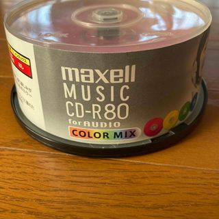 マクセル(maxell)のマクセル 音楽用CD-R 80分 カラーミックス(26枚)(その他)