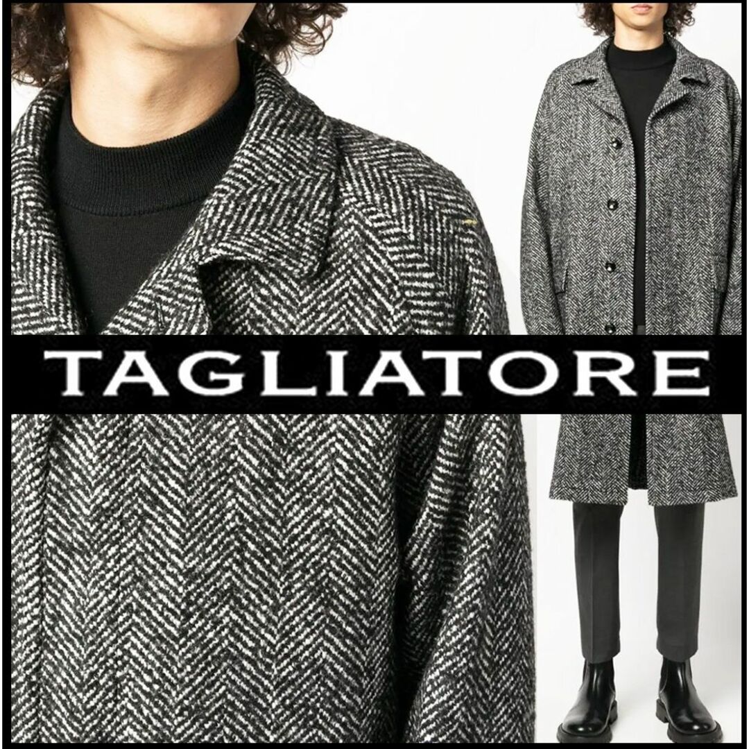 TAGLIATORE(タリアトーレ)の新品 TAGLIATORE タリアトーレ 22-23AWバルカラーコートLOYD メンズのジャケット/アウター(ステンカラーコート)の商品写真