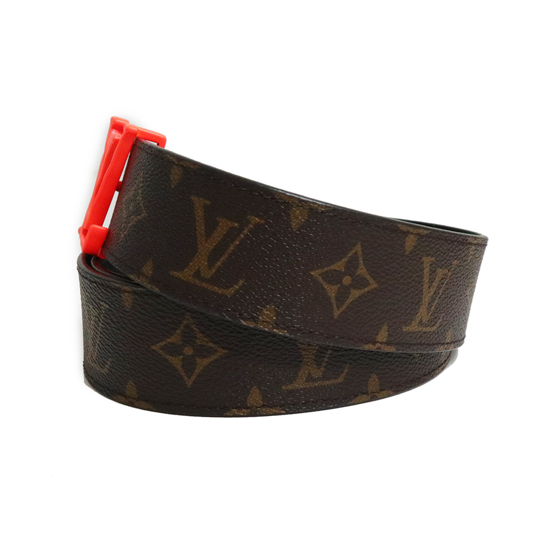 LOUIS VUITTON(ルイヴィトン)のルイ ヴィトン サンチュール LVシェイプ ベルト モノグラム レザー 40MM ＃90/36 ブラウン オレンジ 茶 MP216 箱付 LOUIS VUITTON（新品・未使用品） メンズのファッション小物(ベルト)の商品写真