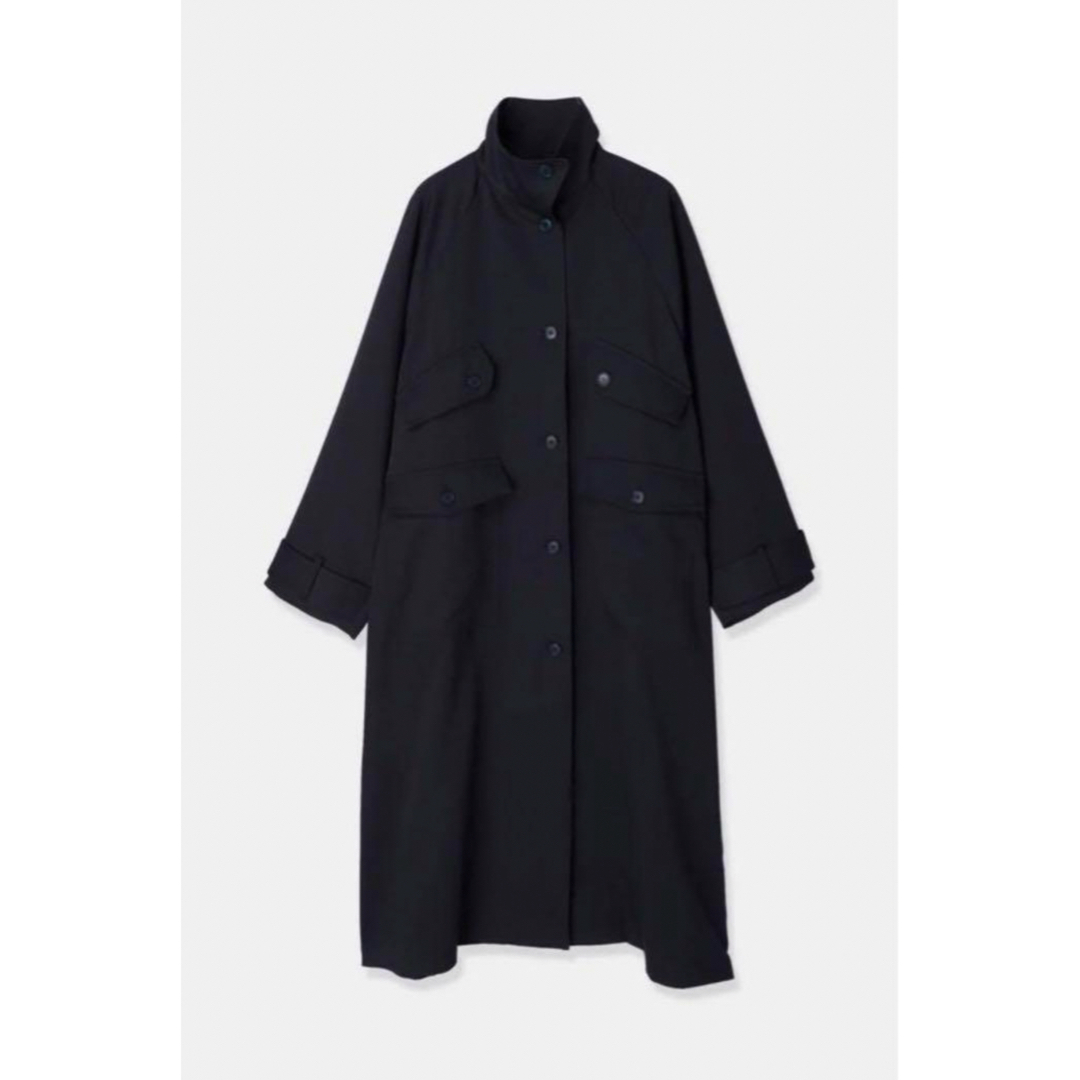 TODAYFUL(トゥデイフル)のlouren stand collar over coat レディースのジャケット/アウター(ロングコート)の商品写真
