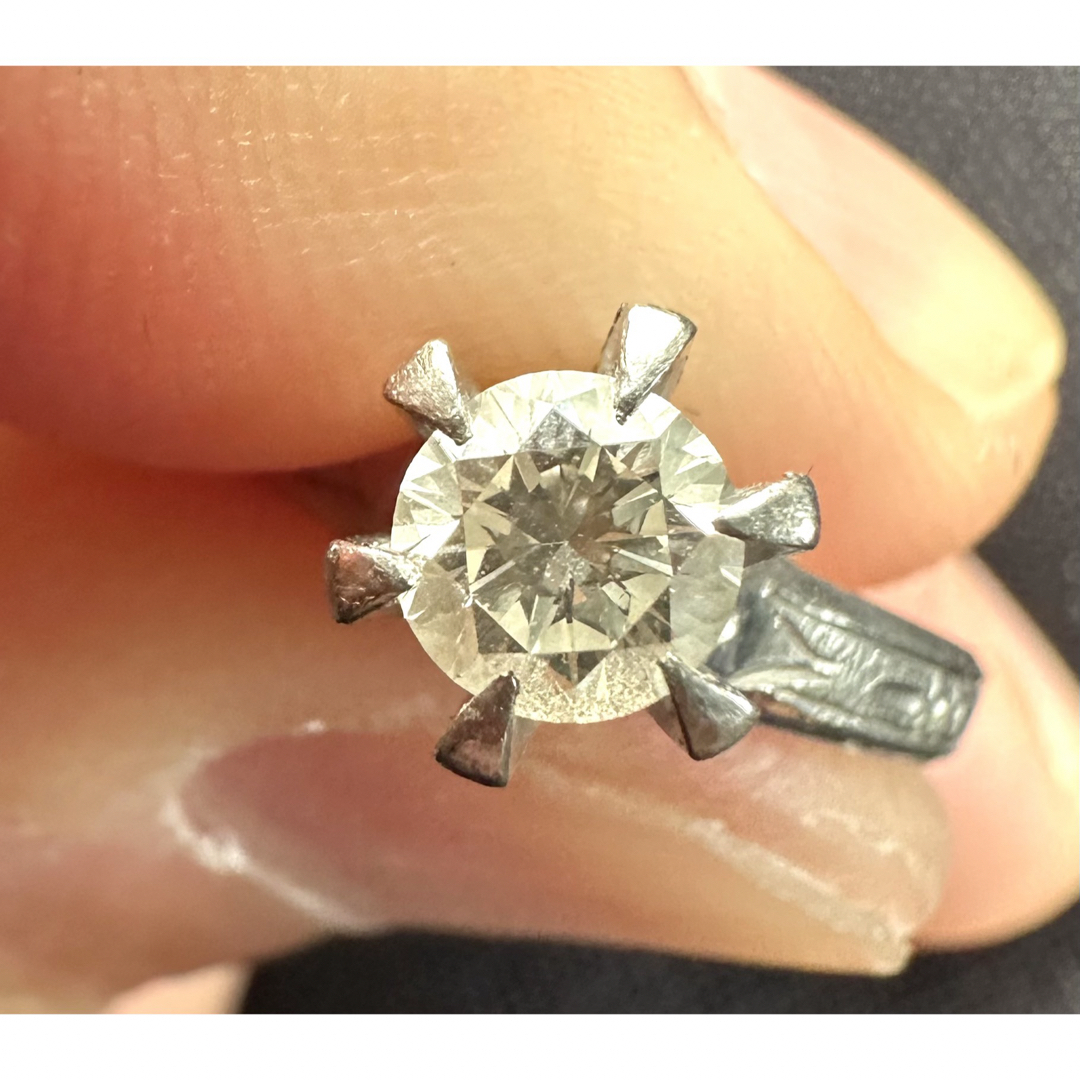 プラチナ900 ダイヤモンドリング 0.51ct レディースのアクセサリー(リング(指輪))の商品写真