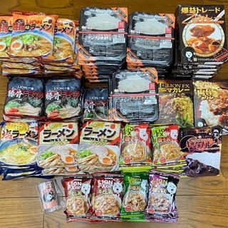 【特盛】インスタントラーメン・カレー・丼・おまけ付きお得セット！(インスタント食品)