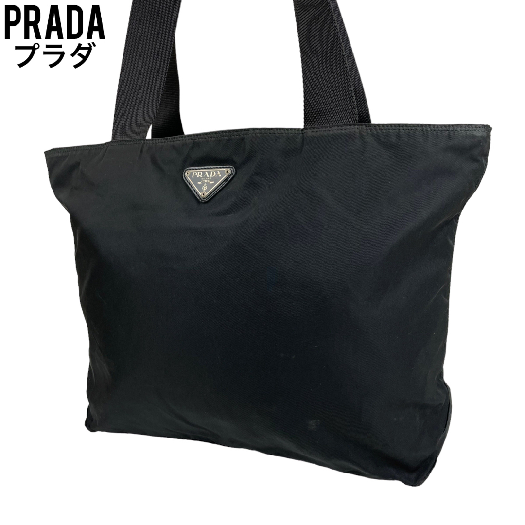 PRADA - ✨美品 PRADA プラダ トートバッグ ブラック ナイロン 