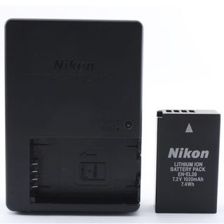 ニコン(Nikon)のNikon ニコン純正EN-EL20バッテリー　MH-27 充電器セット(バッテリー/充電器)