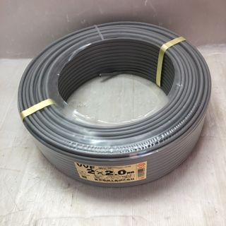 ◇◇富士電線工業(FUJI ELECTRIC WIRE) VVFケーブル 2x2.0 2023年製 グレー(その他)