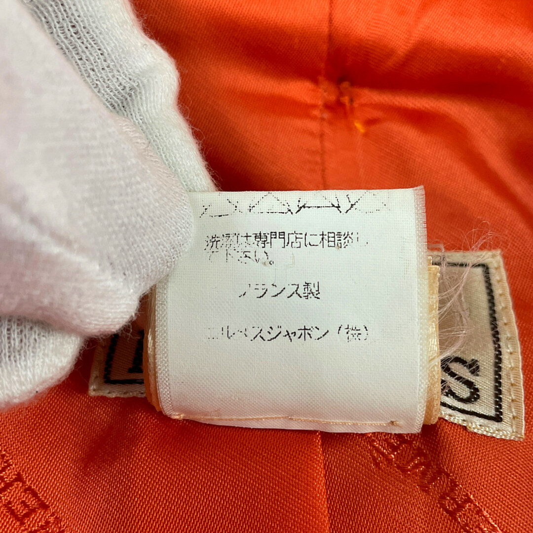 Hermes(エルメス)のHERMES エルメス ヴィンテージ ダッフルコート オレンジ サイズ46 正規品 / 32114 メンズのジャケット/アウター(ダッフルコート)の商品写真
