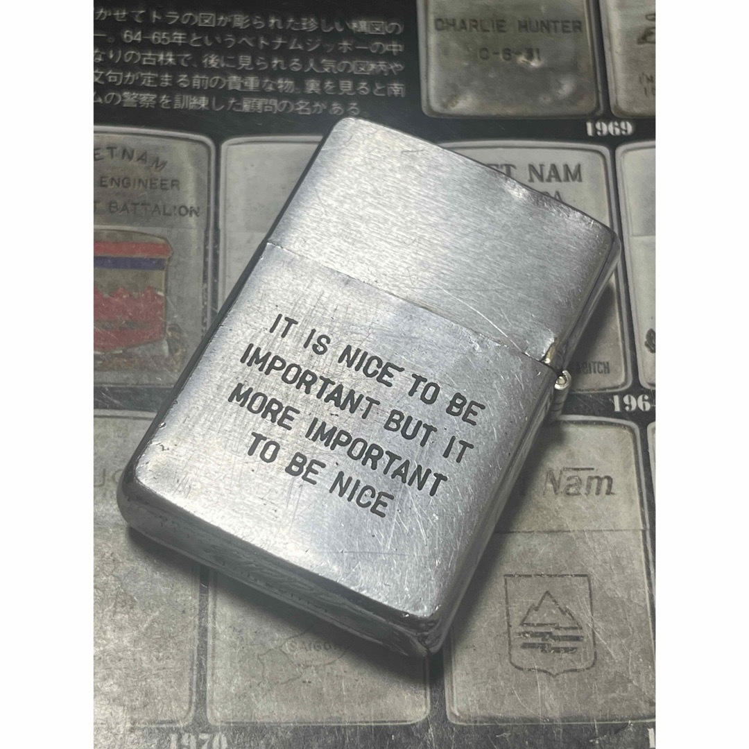 ZIPPO(ジッポー)の【ベトナムZIPPO】本物 1967年製ベトナムジッポー「ミニーマウス」 メンズのファッション小物(タバコグッズ)の商品写真