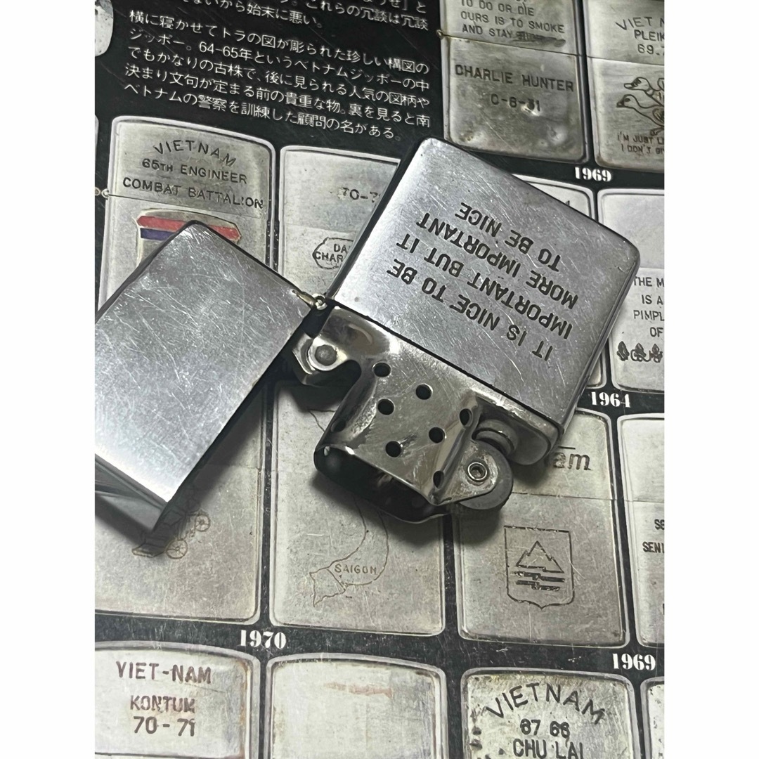 売り切れ必至！ 【ベトナムZIPPO】本物 1967年製ベトナムジッポー